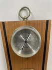  Springfield Barometer And Thermometer On Walnut From Collectors Estate
