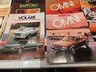 1979 Chrysler Plymouth Dodge Car Brochure Assortment 17 Pieces