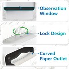 Wall-mount Paper Towel Dispenser For Multifold trifold Paper Towels
