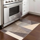 Washable Modern Area Rug  2x3 Geometric Area Rugs For Entryway Small Mat For Kit