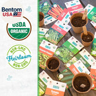 Heirloom Organic  Non-gmo   Usa Grown Seeds  30ct Herb  Fruit  And Veggies  Asso