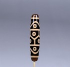 Tibetan Nepalese India Himalayan Old Dzi 14 Eyes Beads Amulet