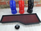 Porsche 996 Performance Induction Upgrade Air Filter   Resonator Box Kit Red