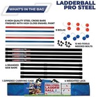 Maranda Enterprises Ladderball Pro Steel  Black  Blue  Red  White