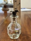 Blanton   s Bourbon Empty Mini Glass Decanter Bottles Set Horse Stoppers 4    Set 2