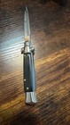 9  Classic Italian Milano Assist Open Folding Stiletto Pocket Knife Blade New W 