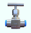 Stainless Steel Needle Valve 1 2   3 4   1   1 5  Or 2  Fntp 6 000psi For Water