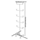 Hat Display Rack Hat Bags Home Shops Freestanding Steel Storage Shelf 10 Hats