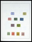 Lot 40325 Stamp Collection British Solomon Islands 1907-2007 In Schaubek Album 
