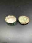 Antique 18th Cen British Battersea Enamel Patch Snuff Trinket Box Love Pledges