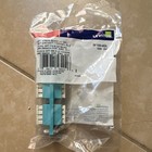 Leviton Opt-x6pk Quad Lc Om3 24 Ft Blue Fiber Adapter Zirconia 5f100-4ql
