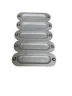 New Eaton Crouse Hinds 1-1 4 480f Conduit Outlet Body Cover Lot Of 5
