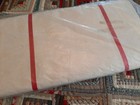 Vintage French Fleur Bleue Metis Linen Bed Sheet Set   Unused   220 X 310 Cm