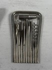 Toolmaster Antique Vintage Multi Tool Bow Folding Pocket Usa Leather Case