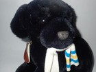 Dakin Soft Classics Black Lab Dog Stuffed Animal Vintage 1988 Plush Toy  W  Tag
