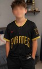 Paul Skenes  30 Pit Pirates Rare City Jersey Youth Medium 10 12 Stitched