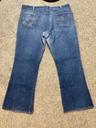Vintage Levi   s Bell Bottom  Orange Tab Big E Talon Zipper Jeans 60s