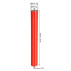 Stainless Steel Polyurethane Conveyor Roller 2 4  X 20   Red