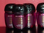 Bath And Body Works Pocket  bac Anti-bacterial Hand Gel Black Cherry Merlot  12 
