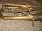 Rare Vintage Brass Baritone Couesnon   Cie Paris American Perfection Exposition