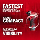 Milwaukee 3453-22 M12 Fuel 1 4  Hex Impact Driver Kit