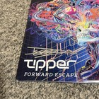 Tipper Signed Forward Escape Vinyl Record Dave Tipper Autographed Rare