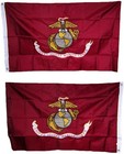 3x5ft Double Sided Us Marine Corps Flag Outdoor Licensed 2 Brass Grommet