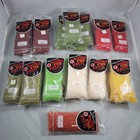 Lot Of 43 Red Heart Bulky Rug Yarn Latch Hook Natural Green Red Yellow Vintage