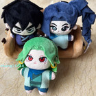 Killer Seven Scissor Seven Stuffed Plush Doll Toys Keychain Collect Gift 10 Cm