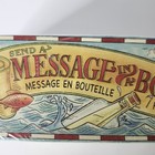 Send A Message In A Bottle Kit  Boxed Bottle  Scroll  Sealing Wax  Candle  Cork