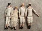 Lot Of Artist Bisque Antique Victorian Reproduction Dollhouse Dolls Up To 6   