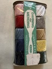 Vtg Coats   Clarks Darning Mending Mercerized Cotton Thread Anklet Shades Sewing
