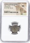 Marc Antony 32-31 Bc  Roman Empire Leg Ix  Cleopatra Legion Ar Denarius Coin Ngc