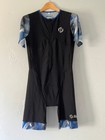 Sls3 Men s  Aero Triathlon Suit Black blue  Ironman  S s  Size Large  Nwt