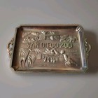Vintage San Diego Zoo Souvenir Tray 3d