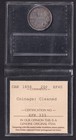 Canada 1858 20c Twenty Cent Silver Coin Iccs Graded Ef-40  925 Silver Coinage