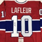 Autographed signed Guy Lafleur Montreal Red Hockey Jersey Jsa Coa Auto