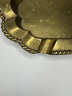 Vintage Chez Solid Brass Ashtray Catchall Tray Trinket Dish Heavy