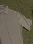 Masters Tech Polo Shirt Men   s Large Augusta National Golf Course Performance