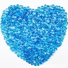 Blue Aquarium Gravel Glass Pebbles For Fish Tank Decor