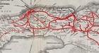 1916 Antique United Railways Of Havana Regla Map Cuba Railroad Map 3099