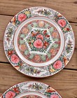 Antique Chinese Famille Rose Canton Single Plate 10 25    3 Available