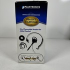 New Plantronics T10 Corded Single Line Hands-free Headset Telephone System