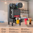Cup Sealing Machine Full Automatic Cup Sealer 88 89 90 95 Mm  For Bubble Boba