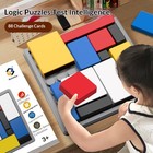 Educational Stem Toys - Magnetic Coding Blocks For Kids  Reusable Building Sets