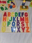 Vintage 1971 Fisher-price Little People School House  923 Abcs   Accessories