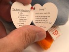 New 1996 Scoop The Pelican Ty Beanie Baby Stuffed Animal Toy