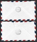 Austria 1946 Ffc First Flight Covers Vienna To Prague  Czechoslovakia   Return