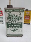 Vintage Advertising Car Graphic Metal Cans Cleaner Polish Wax Empty Decor Lot 4
