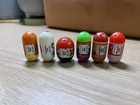 Rare Limited Edition 6 Mighty Moose Beanz Christmas Bean Set Santa Mrs Claus  4